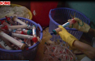 Kinh hoàng công nghệ chế biến rác bẩn ở Bệnh viện Bạch Mai