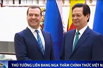 Thủ tướng Liên bang Nga thăm chính thức Việt Nam