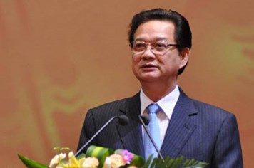Thủ tướng Nguyễn Tấn Dũng đề nghị các quốc gia “biến lời nói thành hành động” để  hợp tác và phát triển