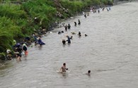 Quảng Ninh: Hàng trăm người đổ xuống sông Mông Dương mò than