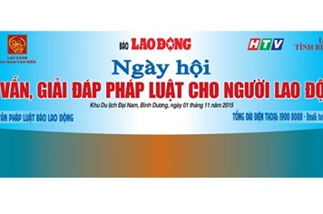 Sáng nay, báo Lao Động tổ chức Ngày hội tư vấn, giải đáp pháp luật cho người lao động