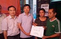 Quỹ TLV Lao Động chi 53 triệu đồng hỗ trợ gia đình có người thiệt mạng và bị thương do mưa lũ ở Quảng Ninh