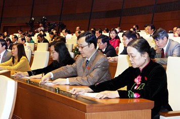 Bế mạc kỳ họp thứ 8 Quốc hội khóa XIII:  Giữ nguyên ba mức tín nhiệm