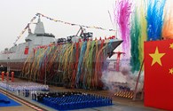 Trung Quốc hạ thủy tàu khu trục “made in China” nặng 10 nghìn tấn