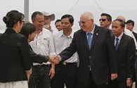 Tổng thống Israel và Phu nhân thăm Nông trường VinEco Tam Đảo