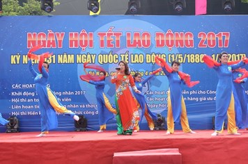 Đà Nẵng: Sôi nổi nhiều hoạt động trong ngày hội Tết Lao động 2017