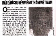 Ông Lý Quang Diệu, Singapore và Việt Nam