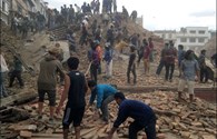 Số người chết vì động đất Nepal vượt qua con số 7.000