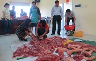 Mua thịt lợn để chia sẻ khó khăn với người chăn nuôi