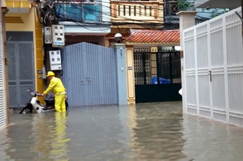 Tổ dân phố 44, phường Yên Hòa (Cầu Giấy, Hà Nội): Sống chung với ngập lụt đến bao giờ?