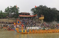 180 VĐV hào hứng tranh tài tại Lễ hội bơi chải truyền thống sông Lô 2017