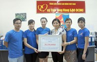 Quỹ TLV Lao Động tiếp nhận hơn 900 triệu đồng góp sức vì biển đảo thân yêu