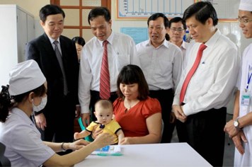 Sẽ tiêm phòng vaccine sởi-rubella miễn phí cho trẻ 9-14 tháng tuổi