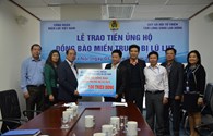 Công đoàn Điện lực Việt Nam ủng hộ đồng bào vùng lũ