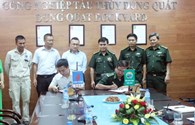 DQS ký kết quy chế phối hợp với Đồn Biên phòng cửa khẩu cảng Dung Quất