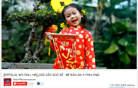 Bảo An vượt mặt Sơn Tùng M-TP với video kỷ lục 100 triệu lượt người xem
