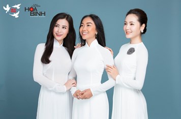 Đông Nhi, Đoan Trang, Phương Linh thướt tha trong tà áo dài trắng