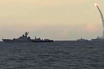 Nga đưa chiến hạm tên lửa Kalibr đến tham chiến ở Syria
