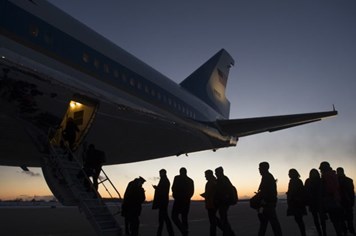 Chuyện của phóng viên tháp tùng Obama trên Air Force One