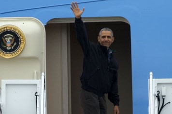 Hình ảnh đầu tiên Tổng thống Obama rời Mỹ lên đường thăm Việt Nam