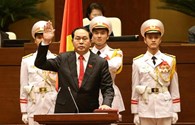 Video Chủ tịch nước Trần Đại Quang tuyên thệ nhậm chức
