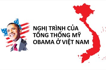 Infographic: Tổng thống Mỹ Barack Obama sẽ làm những gì ở Việt Nam
