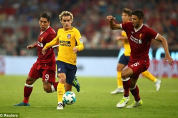 Thắng Liverpool ở loạt luân lưu, Atletico lên ngôi vô địch Audi Cup 2017
