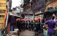 Chùm ảnh: Cập nhật trực tiếp từ hiện trường trong vụ nhà sập ở Trần Hưng Đạo
