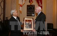 Ông John McCain ra tuyên bố chào mừng Tổng Bí thư Nguyễn Phú Trọng