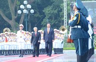 Hình ảnh lễ đón chính thức Tổng Bí thư, Chủ tịch Trung Quốc