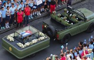 Những giờ phút cuối cùng trước lễ tang lãnh tụ Cuba Fidel Castro