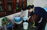 Hà Nội: Khốn khổ vì mất nước, dân dùng nước rửa rau để giặt quần áo