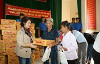 1200 suất quà tới đồng bào bị ảnh hưởng do bão lũ tại Thanh Hóa