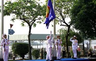 Lễ thượng cờ mừng 50 năm ASEAN tại TPHCM