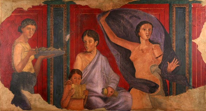 Bên cạnh những xác chết đầy vẻ đau đớn, rất nhiều tác phẩm nghệ thuật của Pompeii đã được tro bụi của ngọn núi lửa bảo tồn. Đó là vô số những bức tranh tường, ngoài giá trị thẩm mỹ độc đáo còn cung cấp những thông tin chi tiết về cuộc sống hằng ngày của người dân thị trấn.