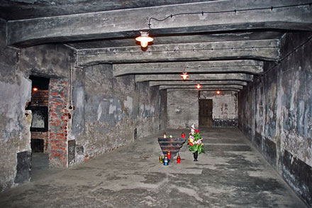 Phòng hơi ngạt Auschwitz, Đức: Trong các phòng hơi ngạt này, phát xít Đức đã giết hại từ 2,1 triệu đến 2,5 triệu lính Xô viết, người Do thái, Digan. Đây là chứng tích về một trong những tội ác khủng khiếp nhất lịch sử loài người.