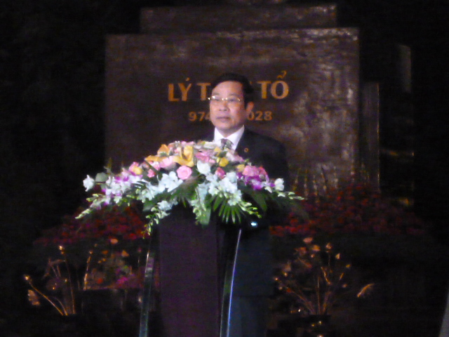 Bộ trưởng Nguyễn Bắc Son kêu gọi toàn dân hưởng ứng Ngày sách Việt Nam.Ảnh: Đặng Chung