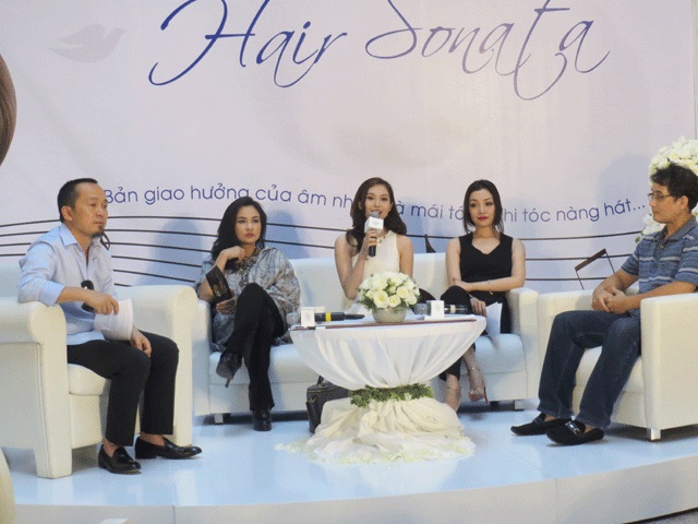 Các nghệ sĩ sẽ tham gia biểu diễn trong chương trình Hair Sonata - Bản giao hưởng của âm nhạc & mái tóc- khi tóc nàng hát của nhạc sĩ Quốc Trung.