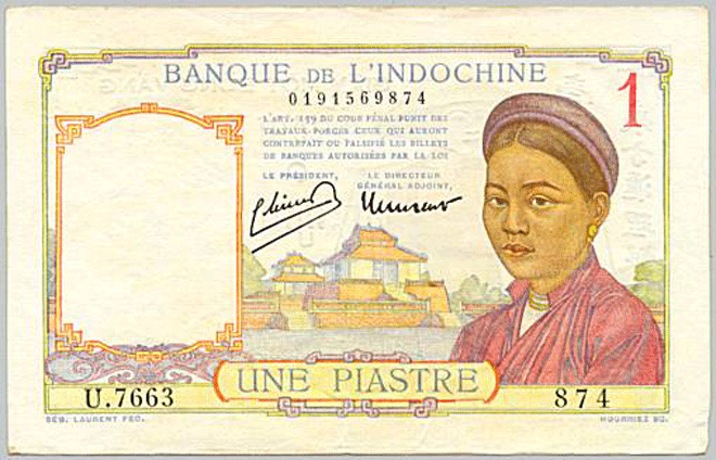 Tiền này được lưu hành chung ở 3 nước Việt Nam - Lào - Campuchia