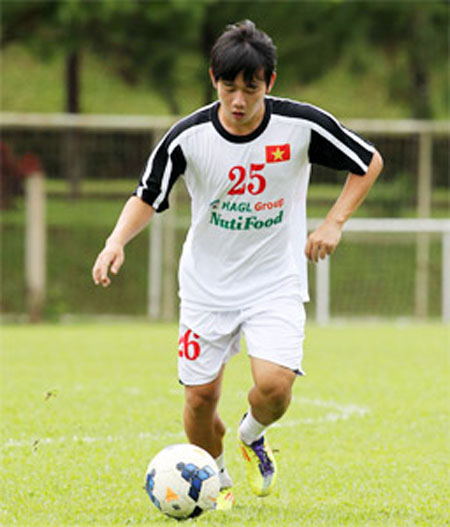 Cầu thủ Minh Vương.