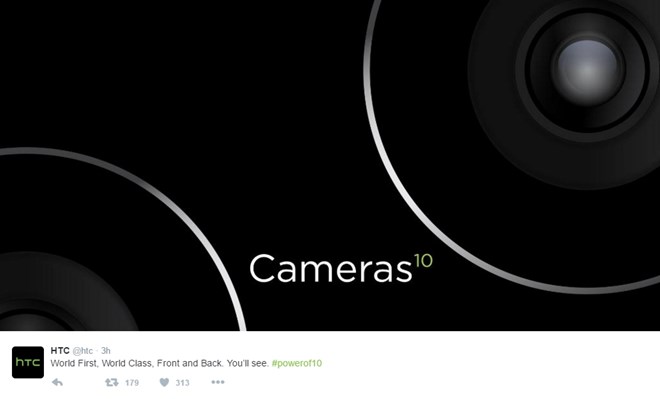 Camera đầu tiên đạt được đẳng cấp thế giới- HTC đã tuyên bố trên twitter chính thức của mình.