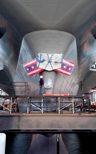 Việc đóng USS Gerald R. Ford (CVN-78) bắt đầu từ tháng 11.2009 và cho tới hôm nay nó bắt đầu thành hình.