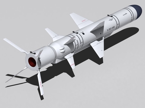 Kh-35 dài 4,40m, sải cánh 0,93m, đường kính 0,42m, trọng lượng phóng 630kg.