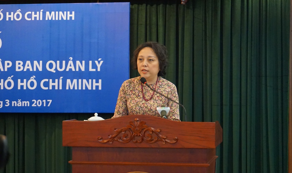 Bà Phạm Khánh Phong Lan - Trưởng ban Quản lý An toàn thực phẩm TPHCM