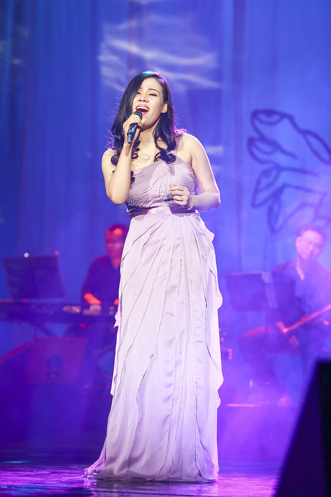 Ca sĩ Ngọc Châm góp mặt trong chương trình tôn vinh người nhạc sĩ tài hoa.