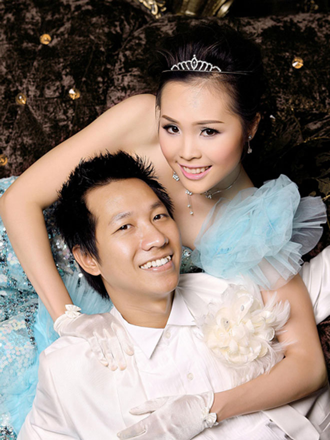 Vợ chồng ca sĩ Lê Anh Dũng - Lê trinh góp mặt trong chương trình.